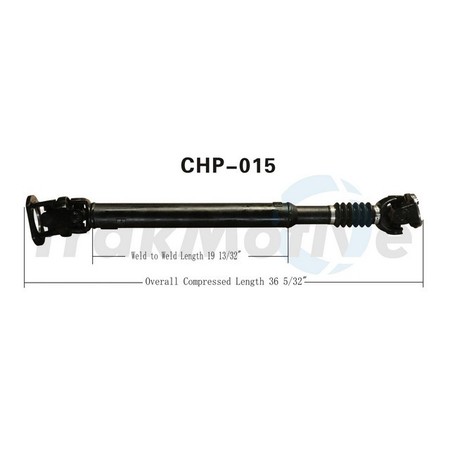 SURTRACK AXLE Drive Shaft Assembly, Chp-015 CHP-015